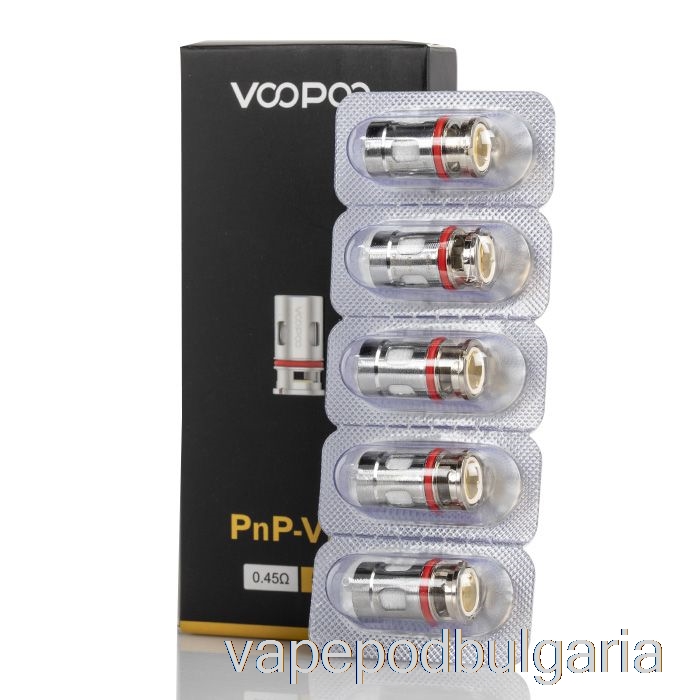 Vape 10000 Дръпки Voopoo Pnp Replacement Coils 0.45ohm Pnp-vm3 Mesh Coils